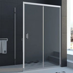 Душевое ограждение Veconi Rovigo 110х80 см RV046-11080PR-01-19C1, хром/прозрачное - фото 