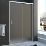 Душевая дверь Veconi Vianno 160 см VN46-160-02-19C1, хром/матовое - фото 