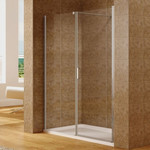 Душевая дверь Aquanet Cinetic AE12-N-90H190U-CT+AE12-F-90H190U-CT 180 см, хром/прозрачное - фото 