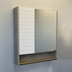 Пенал подвесной Comforty Клеон 40 см, дуб дымчатый - фото 3