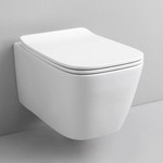 Унитаз подвесной безободковый ArtCeram A16 ASV003 05 00, белый матовый - фото 