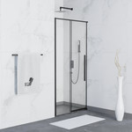 Душевая дверь RGW SV-12B 100 см 32321210-14, черный/прозрачное - фото 