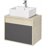 Зеркало Акватон Лофт Урбан 65 см 1A254102LQX50, дуб орегон - фото 2