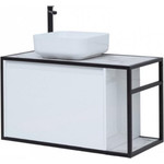 Зеркало Aquanet Nova Lite 90 см 242264, белый - фото 3