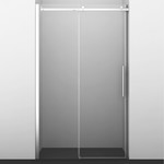 Душевая дверь WasserKraft Alme 130 см 15R30 (стекло 8 мм), хром/прозрачное - фото 