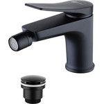 Смеситель для биде Lemark Bronx LM3708BL, черный - фото 