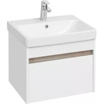 Зеркало-шкаф Акватон Асти 50 см 1A263302AX010, белый глянцевый - фото 3