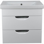 Тумба подвесная с раковиной Стиль Соло 70/2 см - фото 