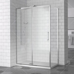 Душевое ограждение RGW SV-45 (SV-13 + Z-050-2) 150x90 см 06324559-011, хром/прозрачное - фото 