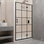 Душевая дверь RGW PA-07B R 100 см 41080710-84R, черный/прозрачное - фото 