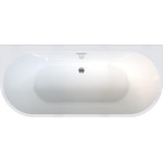 Ванна акриловая Радомир Вальс Макси 180x80 см (в комплекте каркас и слив-перелив круглой формы) - фото 