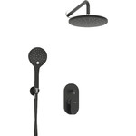 Душевая дверь WasserKraft Dill 110 см 61S13, черный/прозрачное - фото 3