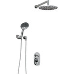 Душевое ограждение WasserKraft Lippe 80х80 см 45S02, хром/прозрачное - фото 3