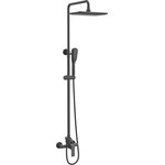 Душевая стойка Lemark Ursus LM7260BL, черный - фото 