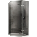 Душевое ограждение Abber Ewiges Wasser 90х90 см AG05090, хром/прозрачное - фото 