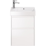 Пенал универсальный Dreja Slim 30 см 99.0406, белый глянцевый - фото 2