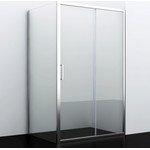 Душевое ограждение WasserKraft Main 110х80 см 41S14, хром/прозрачное - фото 