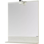 Тумба напольная с раковиной Акватон Бекка 70 см 1A2087K1BAC20, белый глянцевый/дуб сомерсет - фото 2