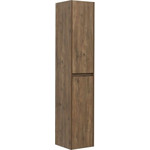 Тумба напольная с раковиной Aquanet Nova Lite 60 см 302471 (3 ящика) дуб рустикальный, Цвет фасада: тёмное дерево - фото 3