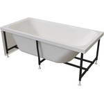 Ванна акриловая Радомир Прованс 170x75 см (в комплекте каркас и сифон), Размер - мм: 1700х750 - фото 3