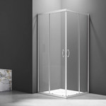 Душевое ограждение Veconi Rovigo 80x80 см RV101-80-01-C5, хром/прозрачное - фото 