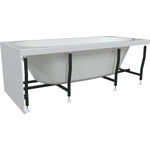 Ванна акриловая Радомир Вальс 190x90 см (в комплекте каркас и сифон), Размер - мм: 1900х900 - фото 3