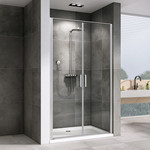 Душевая дверь Abber Sonnenstrand 100 см AG04100C, хром/прозрачное - фото 