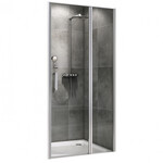 Душевая дверь Abber Sonnenstrand 100 см AG04100S, хром/прозрачное - фото 