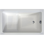 Ванна акриловая сидячая Радомир Джоанна 120x70 см (в комплекте каркас), Размер - мм: 1200х700 - фото 