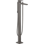 Смеситель для ванны Hansgrohe Metropol 32532340, шлифованный черный хром - фото 
