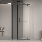 Душевое ограждение RGW PA-081B 80x80 см 35088188-14, чёрный/прозрачное - фото 