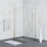 Душевое ограждение RGW SV-42G 80x100 см 32324280-16, золото/прозрачное - фото 