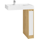 Зеркало-шкаф Акватон Лондри 80 см 1A267202LH010 - фото 4