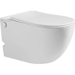 Унитаз подвесной безободковый импульсный Abber Bequem AC1105P с крышкой микролифт - фото 