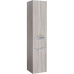 Тумба подвесная с раковиной Акватон Сильва 50 см 1A2117K1SIW60, дуб фьорд - фото 3