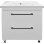 Пенал напольный Стиль Модерн 40 см R, белый - фото 3