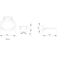 Сиденье для душа Ravak CHROME CLEAR/WHITE B8F0000028 - фото 3