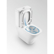 Унитаз-компакт безободковый Roca Gap Clean Rim 34273700H - фото 4