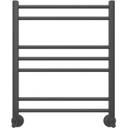 Полотенцесушитель водяной Aquatek Поларис П7 500х600 мм AQ KO0760BL, чёрный муар - фото 