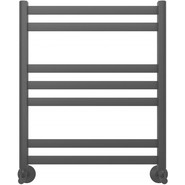 Полотенцесушитель водяной Aquatek Сириус П7 500х600 мм AQ DP0760BL, чёрный муар - фото 