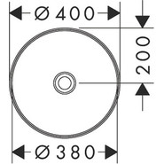 Раковина-чаша Hansgrohe Xuniva S 60164450 - фото 2