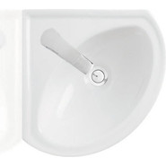 Раковина угловая Sanita Веер 36 см WB.CR/Veer/23-C/WHT.G/S1 - фото 2