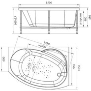 Панель фронтальная Радомир Монти 150 R - фото 3