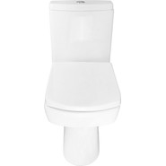 Унитаз-компакт безободковый  Kale BASICS с крышкой микролифт - фото 6