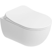 Унитаз подвесной безободковый Kale Zero 2.0 с крышкой микролифт - фото 