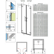 Душевая дверь Radaway Arta DWD 80 см хром/прозрачное - фото 5