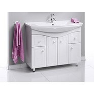 Тумба напольная с раковиной Aqwella Франческа 105 см FR0110 - фото 2