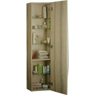 Пенал подвесной Aqwella Clarberg Papyrus wood 35 см Pap-w.05.35/LIGHT, дерево - фото 2