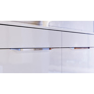 Тумба подвесная с раковиной Aqwella Malaga 120 см Mal.01.12, Цвет фасада: белый - фото 5