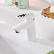 Смеситель для раковины Grohe Eurostyle New 33558LS3, белая луна - фото 3